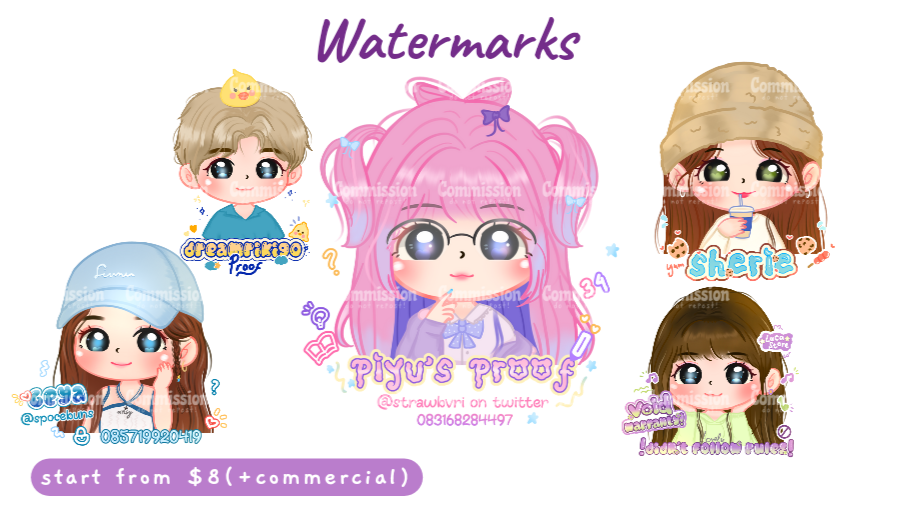 watermark samples